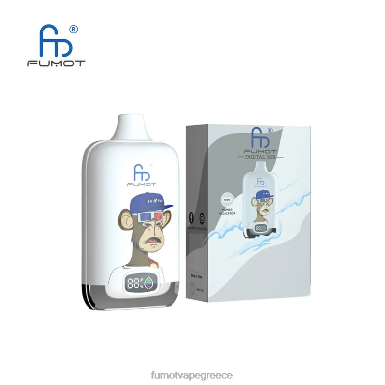 Fumot Digital Box 12000 20 ml ατμού μιας χρήσης - (1 τεμάχιο) N0240128 | Fumot Vape Online Shop πάγος dragonfruit