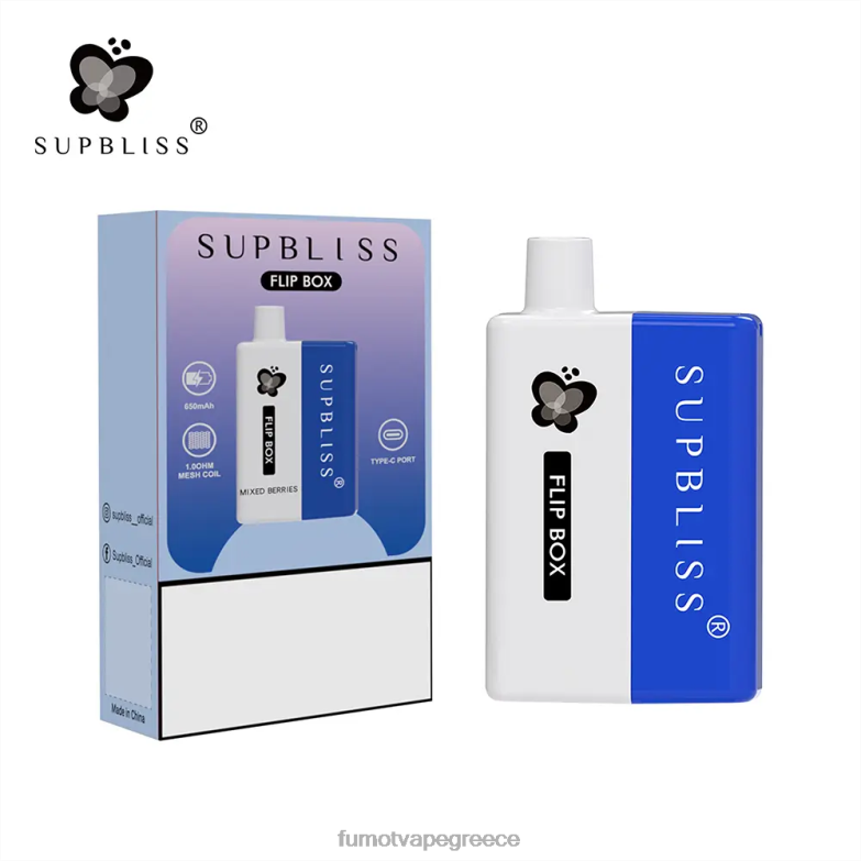 Fumot Supbliss Flip κουτί 6000 αντικαταστάσιμο κιτ ατμού - 10ml (1 τεμάχιο) N0240337 | Fumot Store ακτινίδιο του πάθους