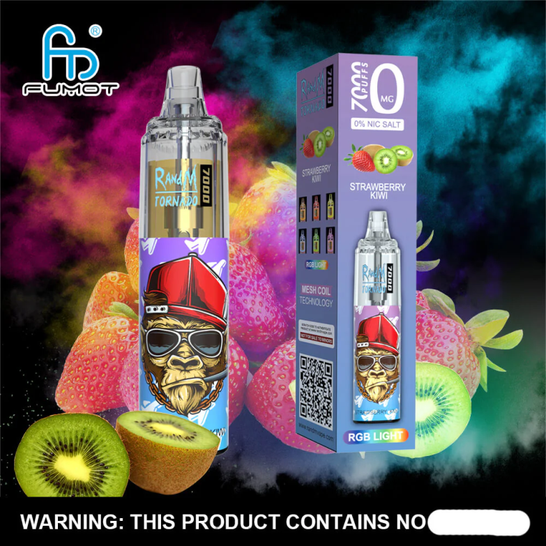 Fumot Tornado 0% 7000 στυλό μιας χρήσης - 14 ml (1 τεμάχιο) N0240505 | Fumot Vape Flavours μπλε ραζ λεμονάδα