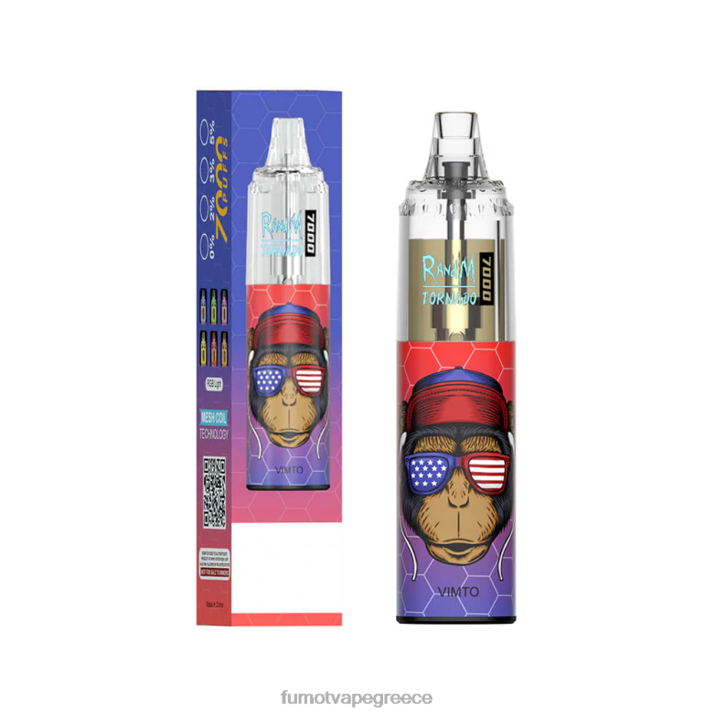 Fumot Tornado 14ml (1 τεμάχιο) 7000 στυλό μίας χρήσης N0240104 | Fumot Vape Price καρπούζι φράουλα