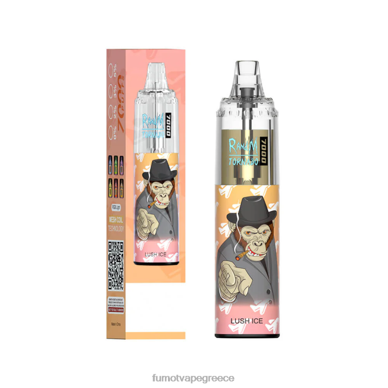 Fumot Tornado 14ml (1 τεμάχιο) 7000 στυλό μίας χρήσης N0240104 | Fumot Vape Price καρπούζι φράουλα