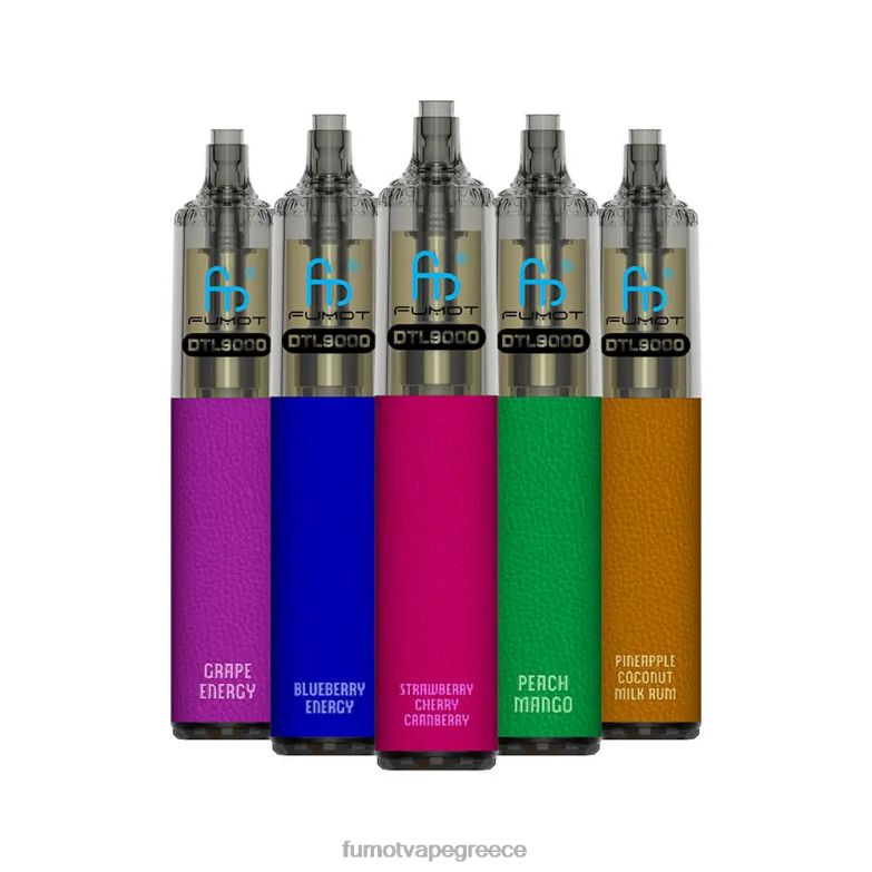 Fumot DTL στυλό μιας χρήσης 9000- 18ml (1 τεμάχιο) N0240368 | Fumot Vape Online Shop καρπούζι φράουλα