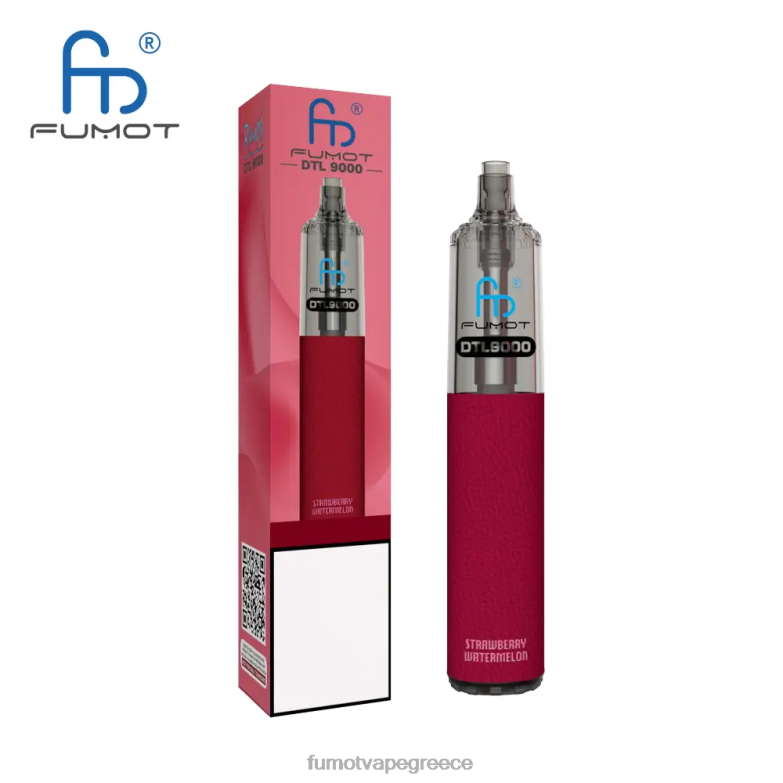 Fumot DTL στυλό μιας χρήσης 9000- 18ml (1 τεμάχιο) N0240368 | Fumot Vape Online Shop καρπούζι φράουλα