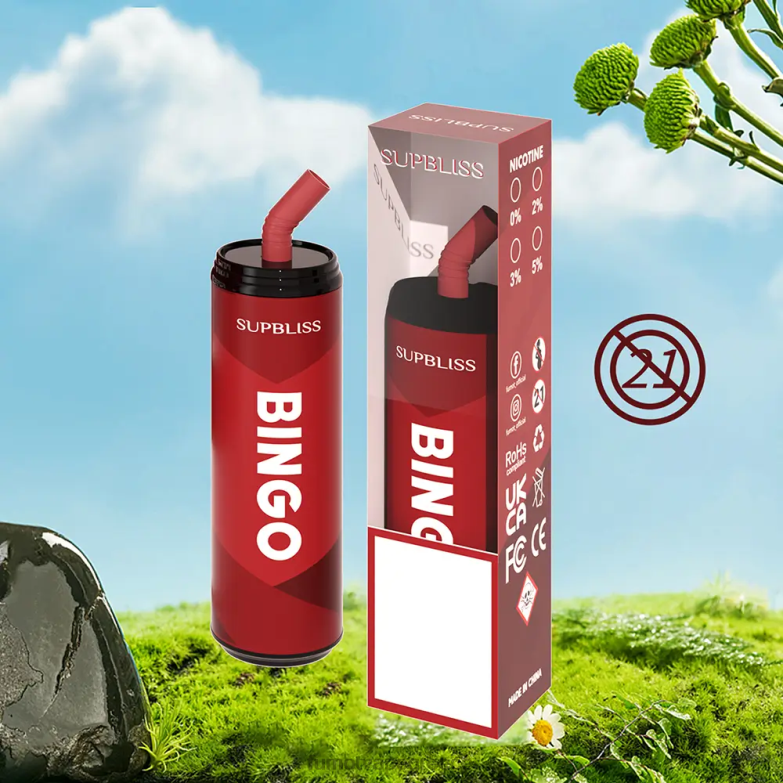 Fumot Supbliss Bingo 9000 στυλό μιας χρήσης (1 τεμάχιο) - 18 ml N0240464 | Fumot Vape Price μπλε πάγος razz