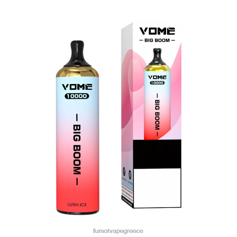 Fumot Vome Big Boom στυλό ατμού μιας χρήσης 10000 - 20 ml (1 τεμάχιο) N0240438 | Fumot Vape Online Shop σταφύλι