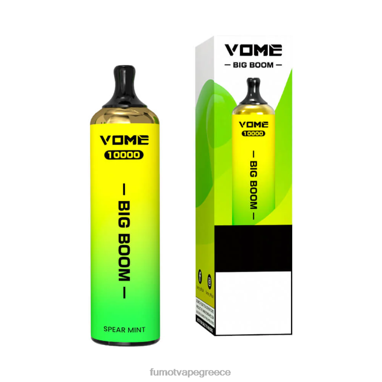 Fumot Vome Big Boom στυλό ατμού μιας χρήσης 10000 - 20 ml (1 τεμάχιο) N0240438 | Fumot Vape Online Shop σταφύλι