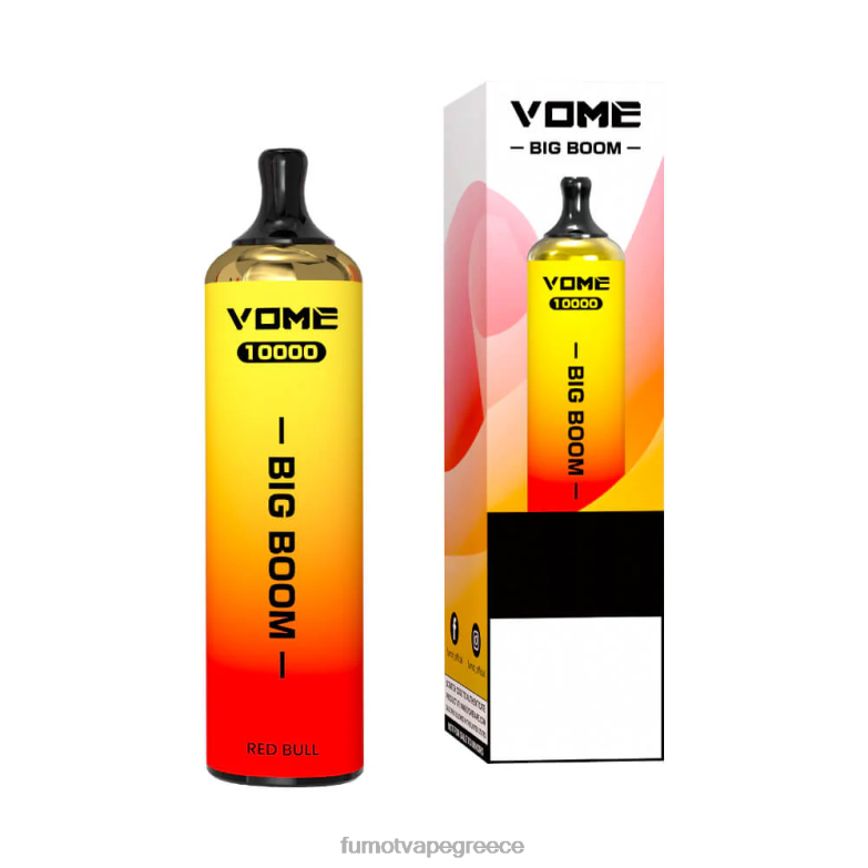 Fumot Vome Big Boom στυλό ατμού μιας χρήσης 10000 - 20 ml (1 τεμάχιο) N0240438 | Fumot Vape Online Shop σταφύλι