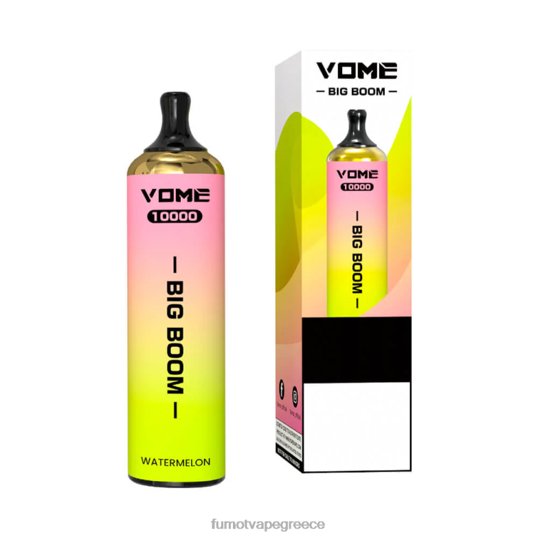 Fumot Vome Big Boom στυλό ατμού μιας χρήσης 10000 - 20 ml (1 τεμάχιο) N0240440 | Fumot Flavors πάγος φράουλας